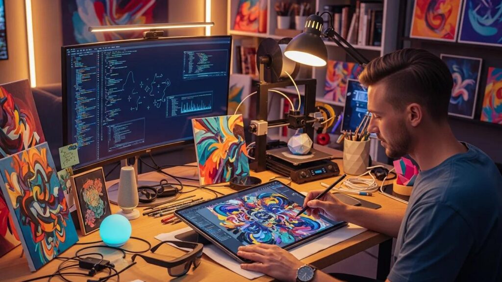 Integrating Art and Technology in Practice