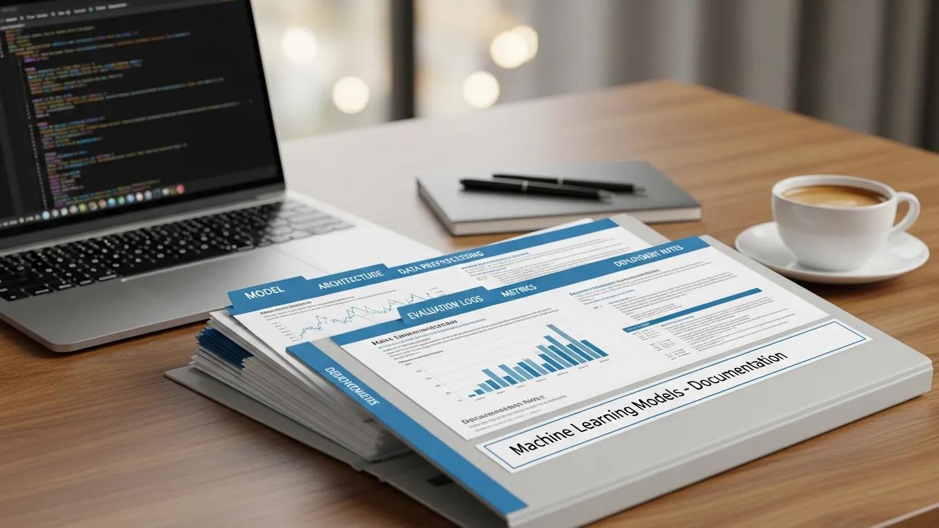 Organized documentation for machine learning model risk management